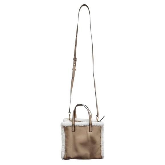 Marc Jacobs Mini Grind Faux Fur Trim Top Handle Bag MSRP$425 - Picture 6 of 16